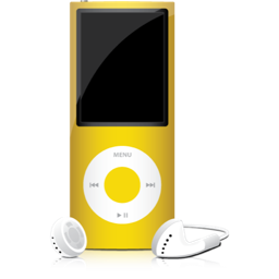 iPod Yellow Icon 256x256 png